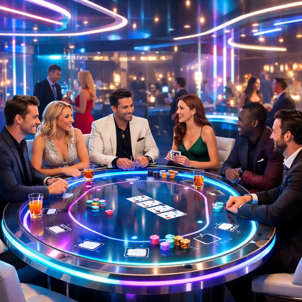 Profesjonalny stół pokerowy 